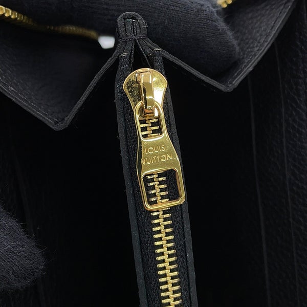 ルイヴィトン 長財布 モノグラム・アンプラント ポルトフォイユ・クレマンス M60171 LOUIS VUITTON 黒 ブラック