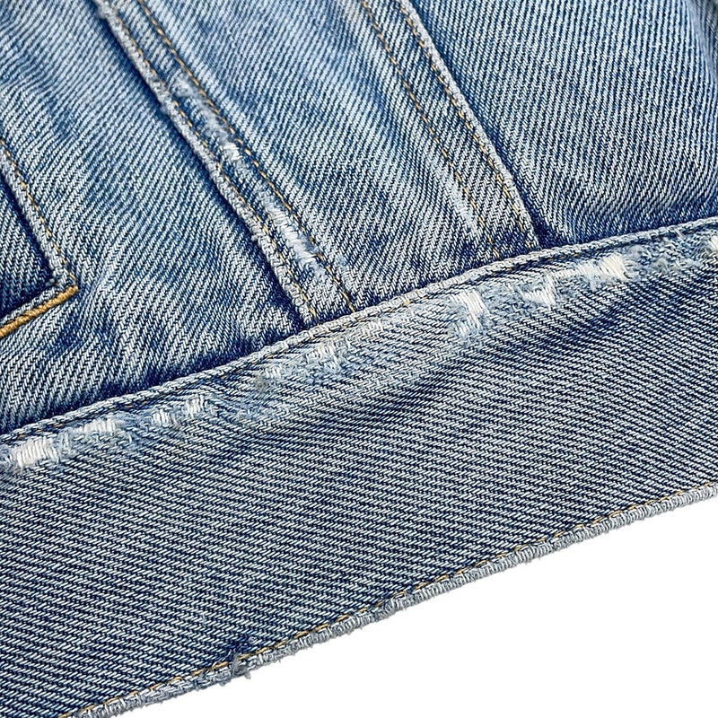 バレンシアガ ジャケット ロゴ デニムジャケット スモールフィット レディースサイズ36 834010 BALENCIAGA アウター