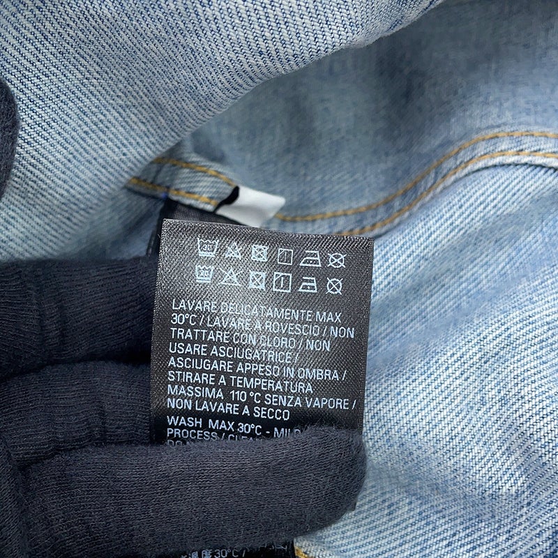 バレンシアガ ジャケット ロゴ デニムジャケット スモールフィット レディースサイズ36 834010 BALENCIAGA アウター