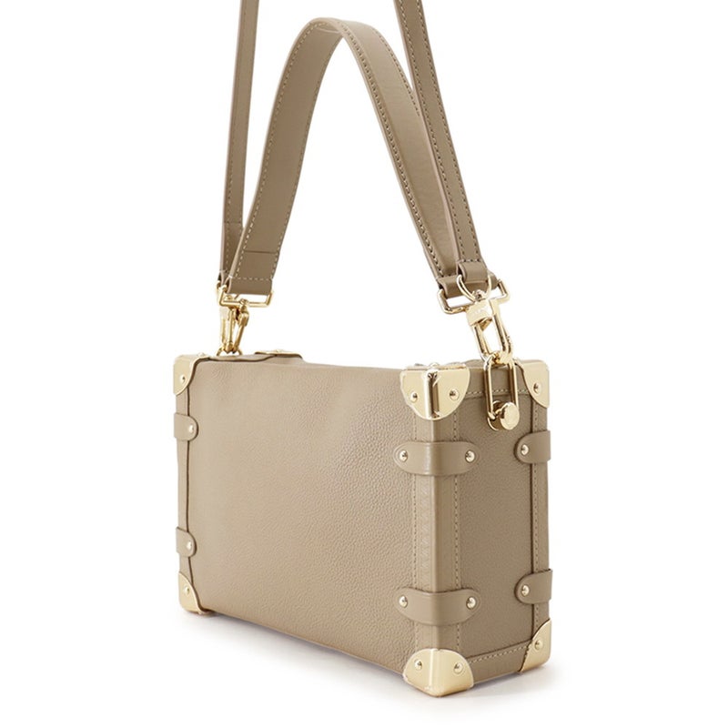 ルイヴィトン ハンドバッグ グレインカーフレザー サイドトランク MM M25072 LOUIS VUITTON 2wayショルダーバッグ