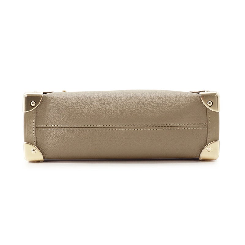 ルイヴィトン ハンドバッグ グレインカーフレザー サイドトランク MM M25072 LOUIS VUITTON 2wayショルダーバッグ