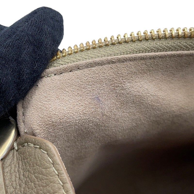 ルイヴィトン ハンドバッグ グレインカーフレザー サイドトランク MM M25072 LOUIS VUITTON 2wayショルダーバッグ