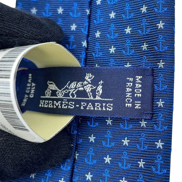 エルメス ネクタイ フヘヴィシルクタイ スターズ・マイヨン HERMES メンズ タイ