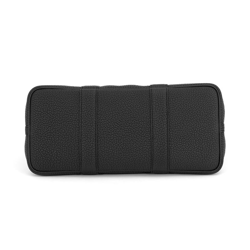 エルメス トートバッグ ガーデンパーティTPM ブラック/シルバー金具 トワルアッシュ/ネゴンダ G刻印 HERMES Garden Party