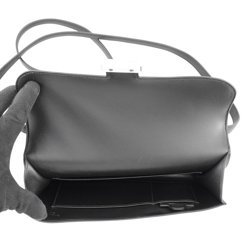 エルメス ショルダーバッグ コンスタンス エラン ミロワール ブラック/シルバー金具 エプソン G刻印 HERMES 黒