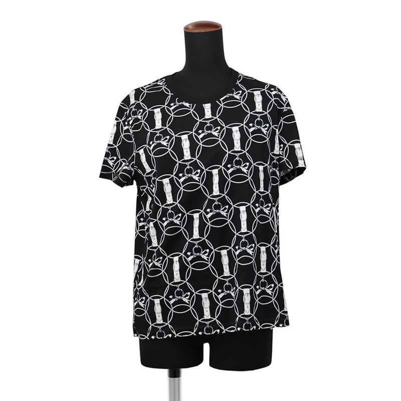 エルメス Ｔシャツ 朝の散歩 LA PROMENADE DU MATIN コットン レディースサイズ40 HERMES アパレル
