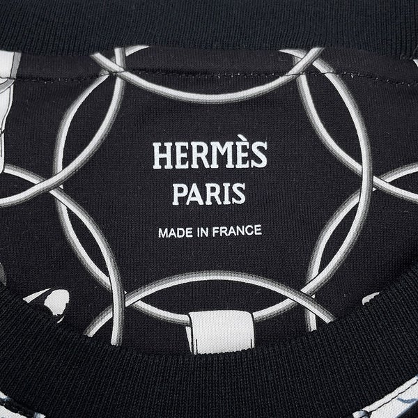 エルメス Ｔシャツ 朝の散歩 LA PROMENADE DU MATIN コットン レディースサイズ40 HERMES アパレル