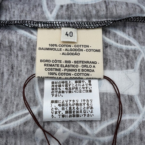 エルメス Ｔシャツ 朝の散歩 LA PROMENADE DU MATIN コットン レディースサイズ40 HERMES アパレル