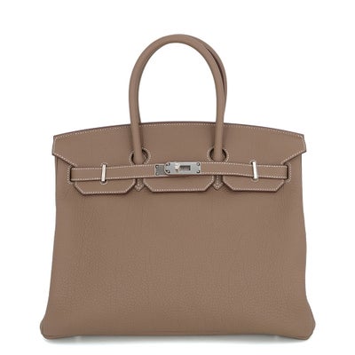 Hermès Birkin 35 Etoupe Togo Palladium