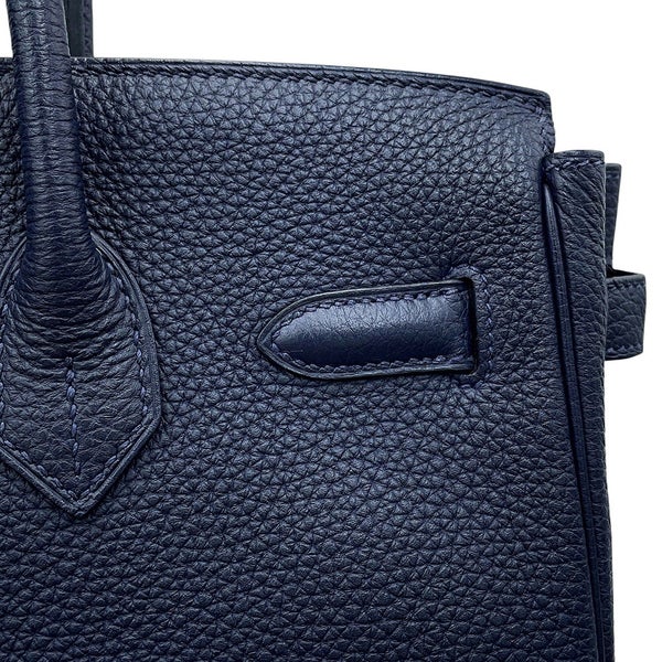 エルメス バーキン30 ブルーニュイ/ゴールド金具 トゴ X刻印 HERMES Birkin ハンドバッグ