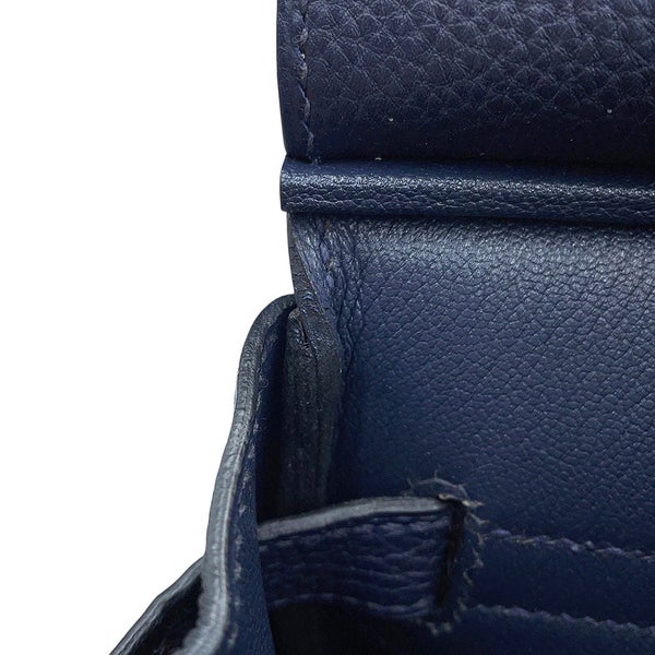 エルメス バーキン30 ブルーニュイ/ゴールド金具 トゴ X刻印 HERMES Birkin ハンドバッグ