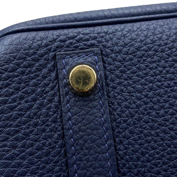 エルメス バーキン30 ブルーニュイ/ゴールド金具 トゴ X刻印 HERMES Birkin ハンドバッグ