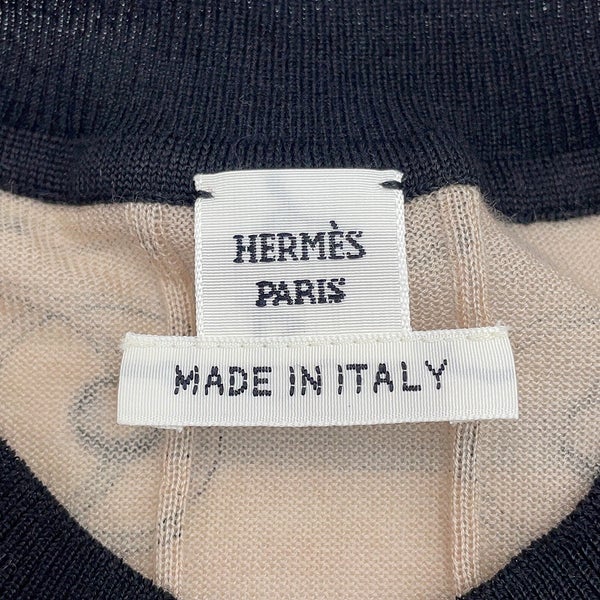 エルメス カーディガン カイエ・デュ・コルポルトゥール カシミヤ シルク レディースサイズ38 HERMES