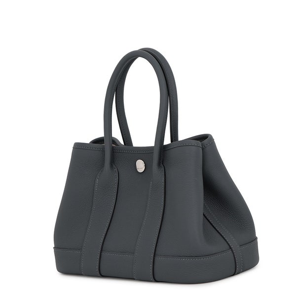 エルメス トートバッグ ネオ・ガーデン 23 ガーデンパーティ グリミスティ/シルバー金具 トゴ G刻印 HERMES