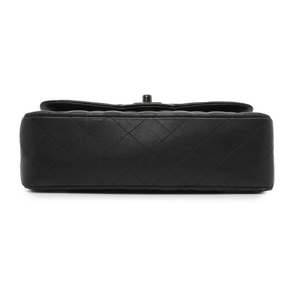 シャネル チェーンショルダーバッグ マトラッセ23 ココマーク ダブルチェーン ラムスキン A01113 CHANEL バッグ 黒