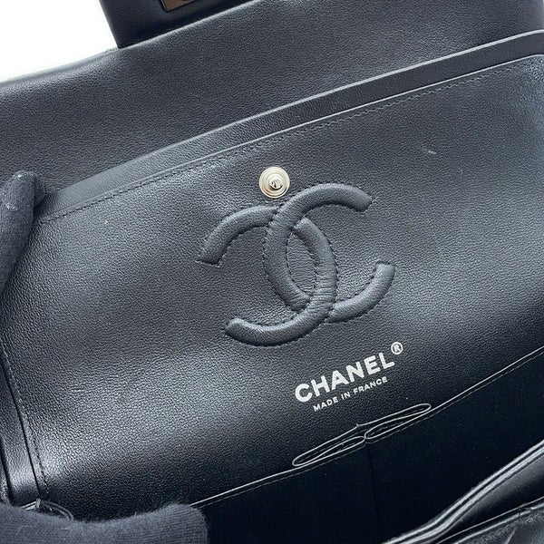 シャネル チェーンショルダーバッグ マトラッセ23 ココマーク ダブルチェーン ラムスキン A01113 CHANEL バッグ 黒