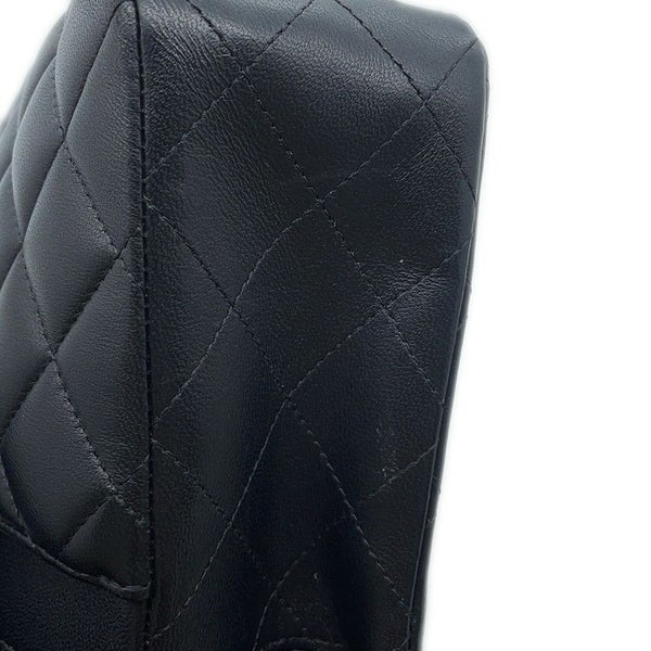 シャネル チェーンショルダーバッグ マトラッセ23 ココマーク ダブルチェーン ラムスキン A01113 CHANEL バッグ 黒