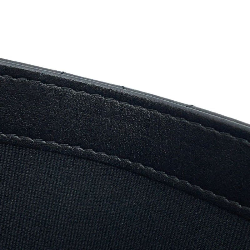 シャネル パスポートケース マトラッセ ココマーク カーフレザー AP3824 CHANEL 黒