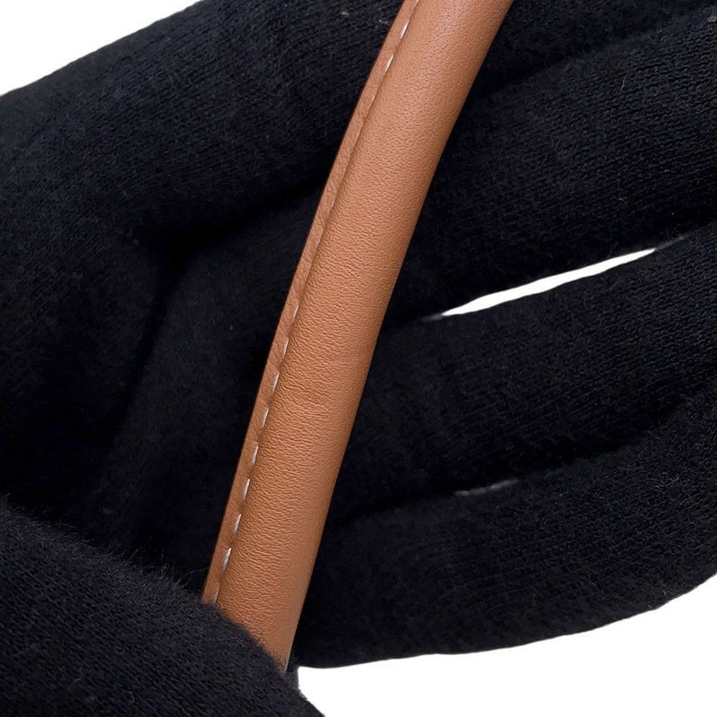 エルメス ショルダーバッグ サック アリーヌMM エクリュ/フォーヴ/シルバー金具 トワルシェブロン/バレニア B刻印