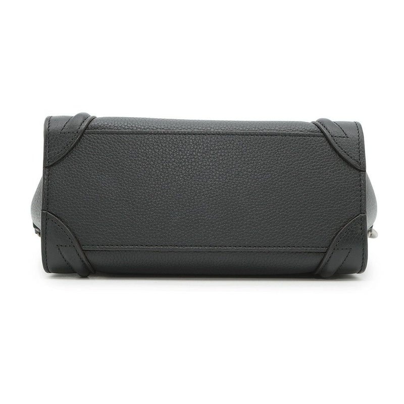 セリーヌ ハンドバッグ ラゲージ ナノショッパー 189243 CELINE 2way 黒