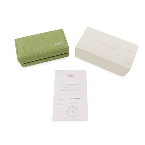 ヴァンクリーフ＆アーペル ブレスレット ヴィンテージ アルハンブラ ブレスレット 5モチーフ ブルーアゲート K18YG VCARP34900