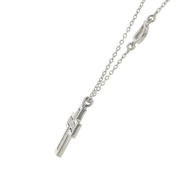 ダミアーニ ネックレス ベル エポック ミニ クロス ダイヤモンド K18WGホワイトゴールド 20059783 DAMIANI ペンダント