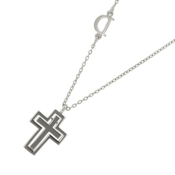 ダミアーニ ネックレス ベル エポック ミニ クロス ダイヤモンド K18WGホワイトゴールド 20059783 DAMIANI ペンダント