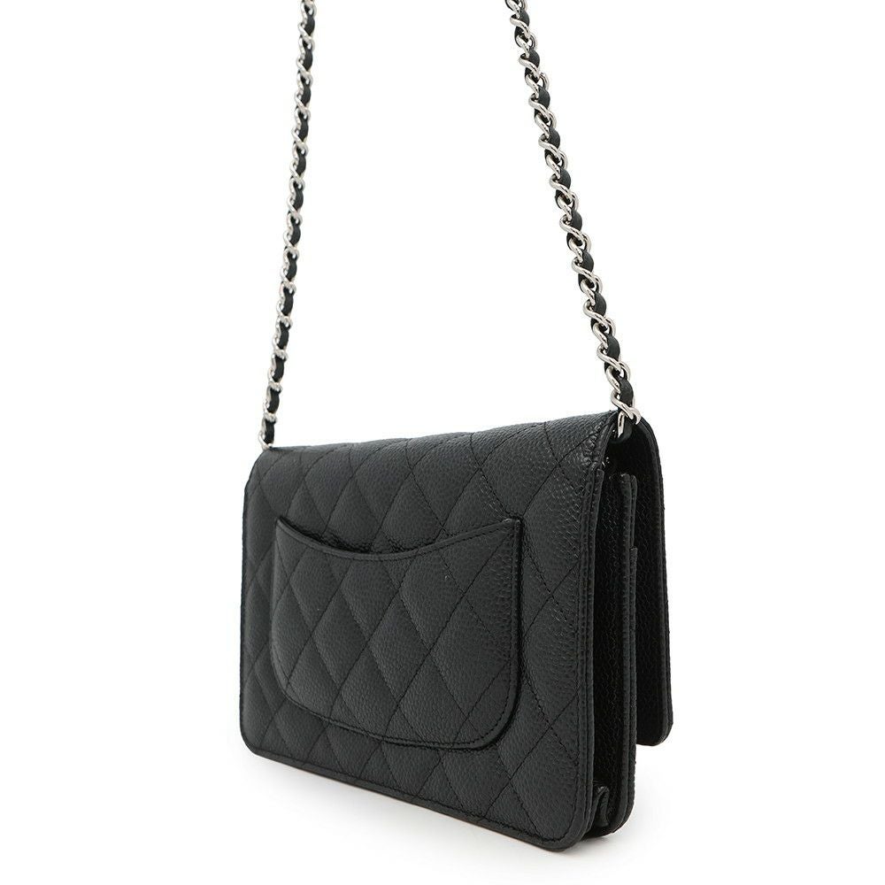 シャネル チェーンウォレット クラシック マトラッセ ココマーク