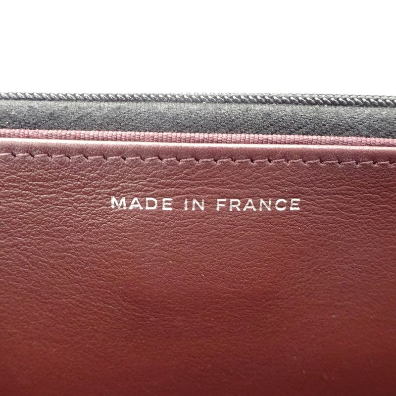 シャネル チェーンウォレット クラシック マトラッセ ココマーク キャビアスキン AP0250 CHANEL 財布 黒