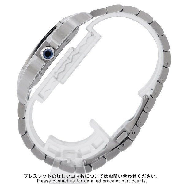 カルティエ サントス ドゥ カルティエ LM WSSA0071 Cartier 腕時計 ブルー文字盤