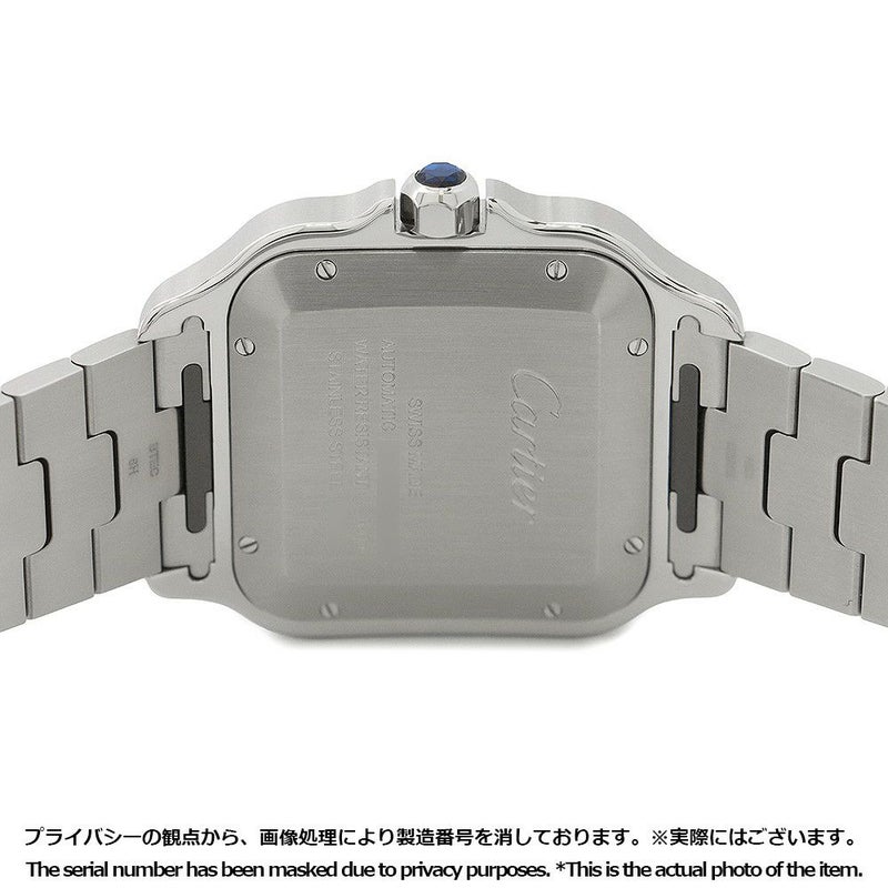 カルティエ サントス ドゥ カルティエ LM WSSA0071 Cartier 腕時計 ブルー文字盤