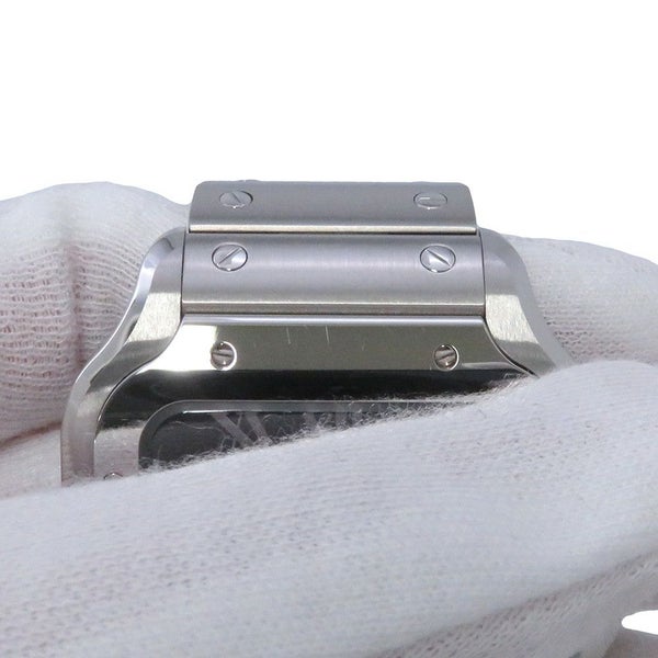 カルティエ サントス ドゥ カルティエ LM WSSA0071 Cartier 腕時計 ブルー文字盤