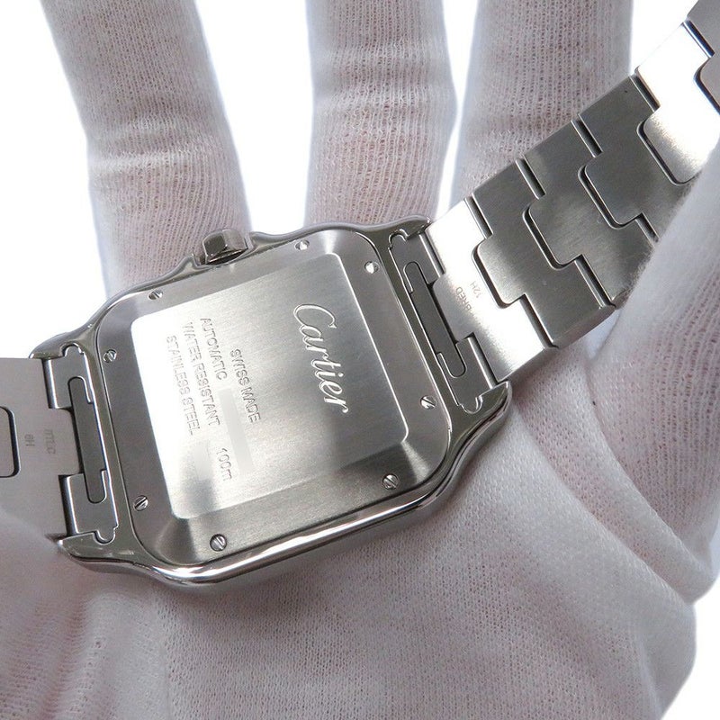 カルティエ サントス ドゥ カルティエ LM WSSA0071 Cartier 腕時計 ブルー文字盤