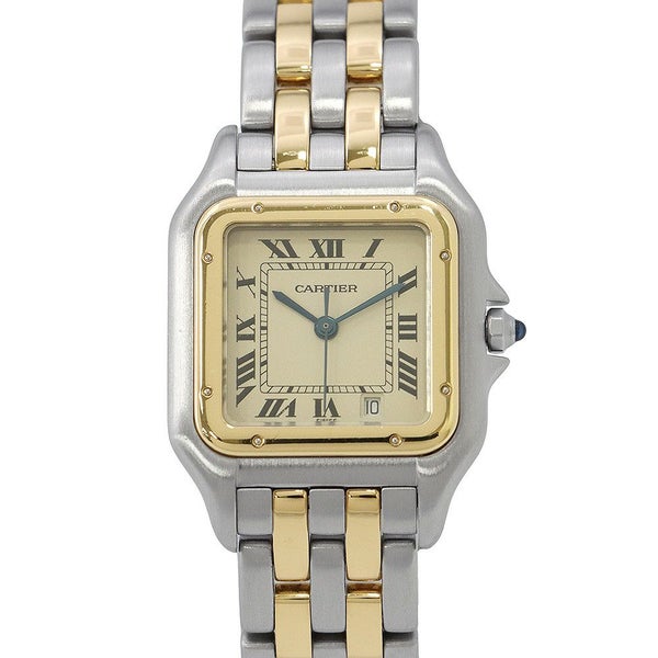 カルティエ パンテールMM パンテール ドゥ カルティエ W25028B6 Cartier 腕時計 レディース アイボリー文字盤