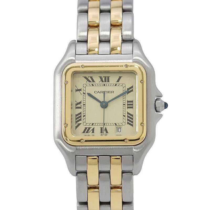 カルティエ パンテールMM パンテール ドゥ カルティエ W25028B6 Cartier 腕時計 レディース アイボリー文字盤