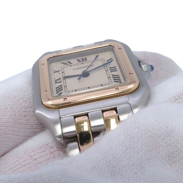 カルティエ パンテールMM パンテール ドゥ カルティエ W25028B6 Cartier 腕時計 レディース アイボリー文字盤