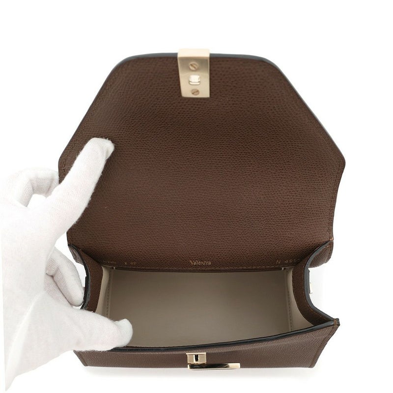 ヴァレクストラ ハンドバッグ イジィデ ミニ ソフトカーフレザー Valextra 2way