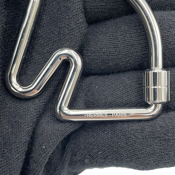 エルメス キーホルダー シュバル Cheval シルバー金具 HERMES キーリング