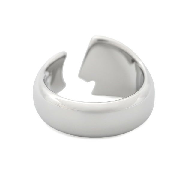 エルメス リング カルーゼル ブラック/シルバー金具 サイズT58 HERMES アクセサリー 指輪