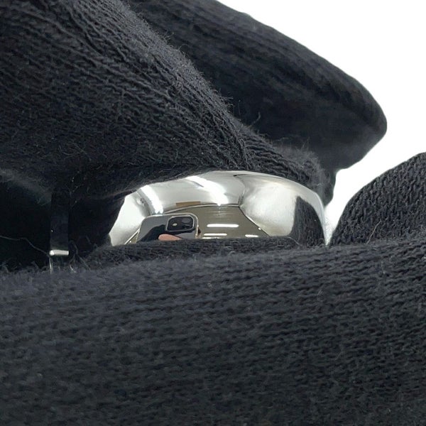 エルメス リング カルーゼル ブラック/シルバー金具 サイズT58 HERMES アクセサリー 指輪