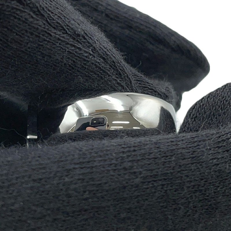 エルメス リング カルーゼル ブラック/シルバー金具 サイズT58 HERMES アクセサリー 指輪