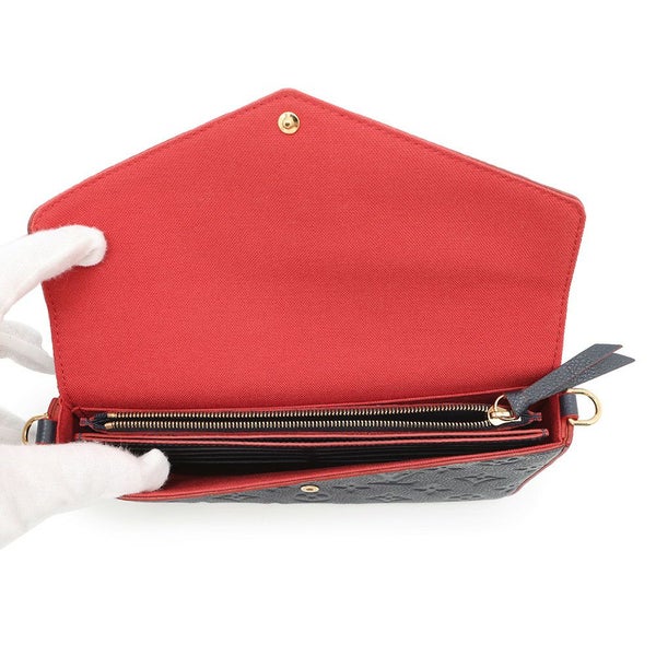 ルイヴィトン チェーンウォレット モノグラム・アンプラント ポシェット・フェリシー M64099 LOUIS VUITTON 財布