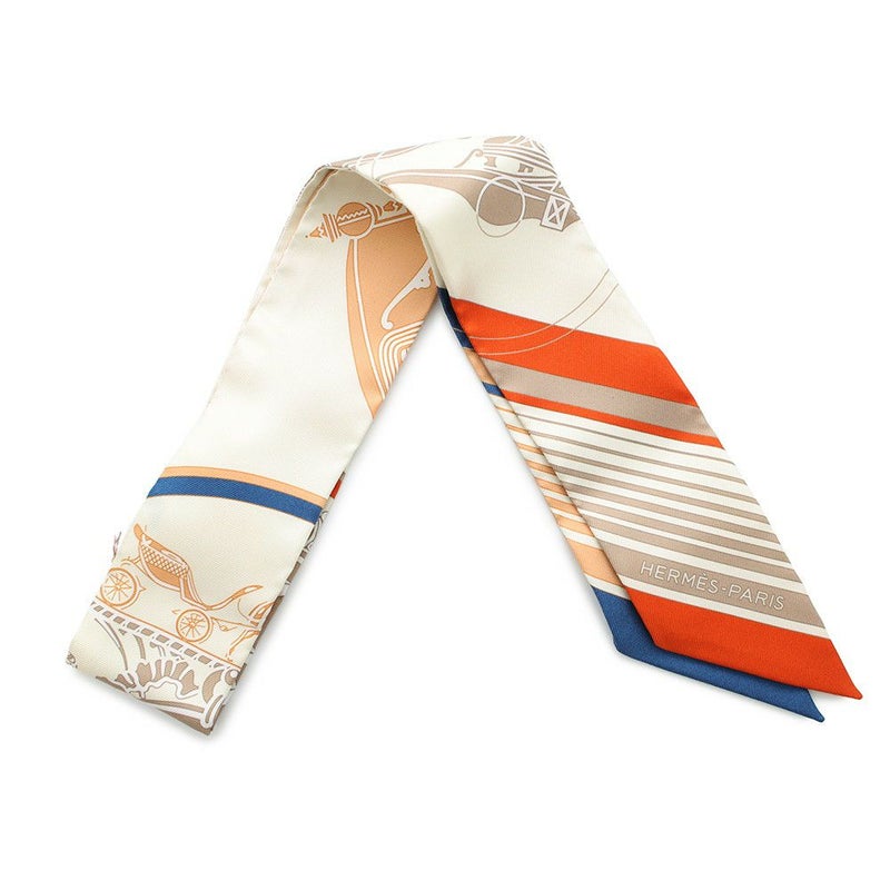 エルメス スカーフ ツイリー エクスリブリス Ex-Libris HERMES シルクツイル 2021年秋冬