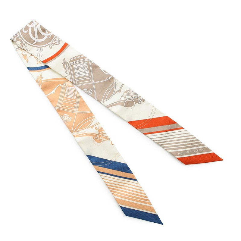 エルメス スカーフ ツイリー エクスリブリス Ex-Libris HERMES シルクツイル 2021年秋冬