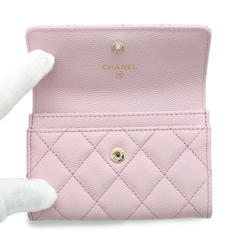 シャネル カードケース マトラッセ ココマーク キャビアスキン AP3187 CHANEL 財布
