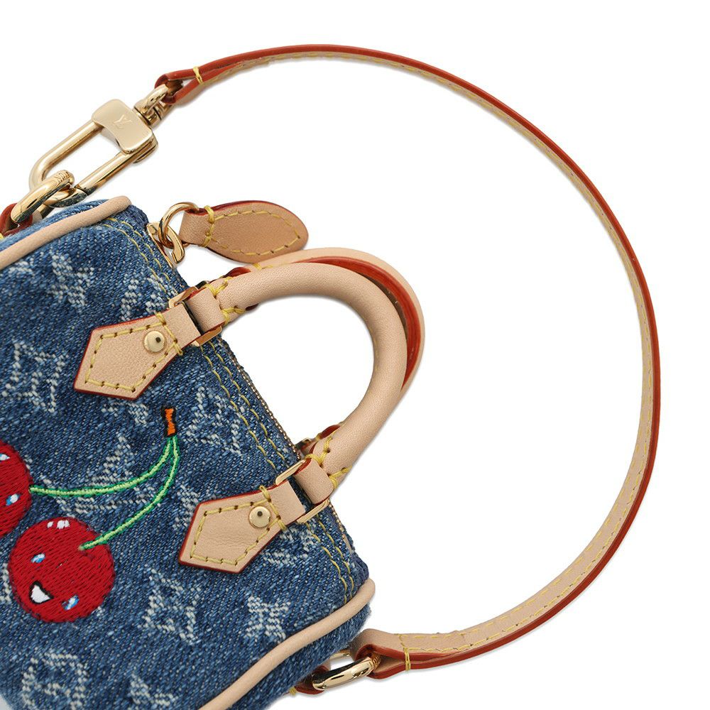 ルイヴィトン バッグチャーム LV × TM マイクロ スピーディ モノグラム
