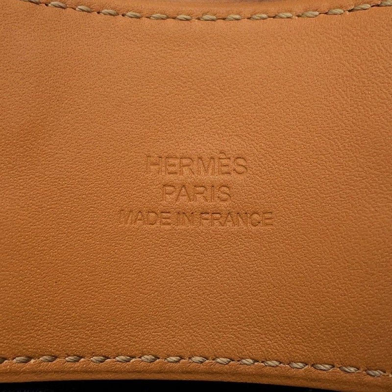エルメス ブレスレット コリエドシアン ブラック/シルバー金具 ボックスカーフ A刻印 サイズS HERMES 黒
