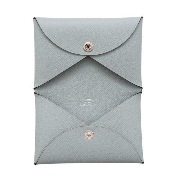 エルメス カードケース カルヴィ グリパンタン エプソン K刻印 HERMES 名刺入れ