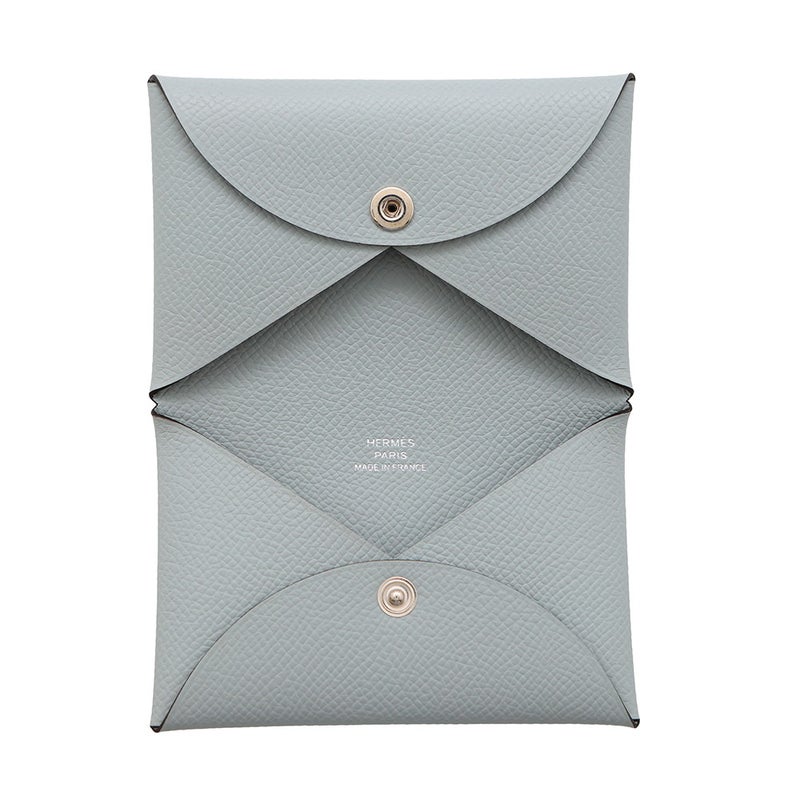 エルメス カードケース カルヴィ グリパンタン エプソン K刻印 HERMES 名刺入れ