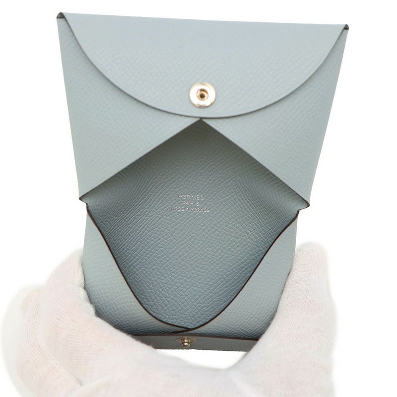 エルメス カードケース カルヴィ グリパンタン エプソン K刻印 HERMES 名刺入れ